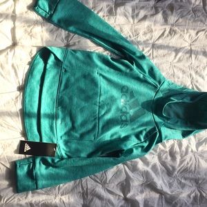 Adidas girls blue jacket